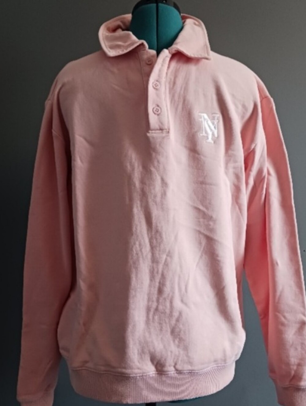 NYON New York Or Nowhere Polo Sweatshirt Size XS